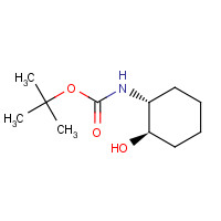 155975-19-2 tert-butyl N-[(1R,2R)-2-hydroxycyclohexyl]carbamate chemical structure