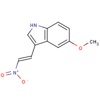 61675-19-2 5-methoxy-3-[(E)-2-nitroethenyl]-1H-indole chemical structure
