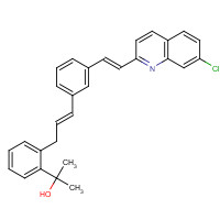 168214-68-4 2-[2-[(E)-3-[3-[(E)-2-(7-chloroquinolin-2-yl)ethenyl]phenyl]prop-2-enyl]phenyl]propan-2-ol chemical structure