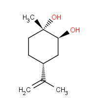 38630-75-0 (1S,2S,4R)-1-methyl-4-prop-1-en-2-ylcyclohexane-1,2-diol chemical structure