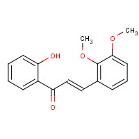 42220-80-4 (E)-3-(2,3-dimethoxyphenyl)-1-(2-hydroxyphenyl)prop-2-en-1-one chemical structure