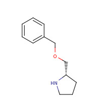 89597-97-7 (2S)-2-(phenylmethoxymethyl)pyrrolidine chemical structure
