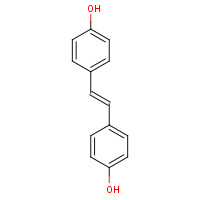 659-22-3 4-[(E)-2-(4-hydroxyphenyl)ethenyl]phenol chemical structure