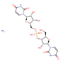27552-95-0 azane;[(2R,3S,4R,5R)-5-(2,4-dioxopyrimidin-1-yl)-3,4-dihydroxyoxolan-2-yl]methyl [(2R,3S,4R,5R)-5-(2,4-dioxopyrimidin-1-yl)-4-hydroxy-2-(hydroxymethyl)oxolan-3-yl] hydrogen phosphate chemical structure