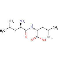38689-30-4 (2R)-2-[[(2R)-2-amino-4-methylpentanoyl]amino]-4-methylpentanoic acid chemical structure