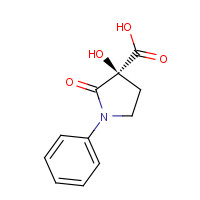 1373252-63-1 (3S)-3-hydroxy-2-oxo-1-phenylpyrrolidine-3-carboxylic acid chemical structure
