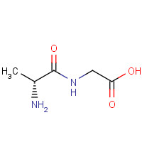 3997-90-8 2-[[(2R)-2-aminopropanoyl]amino]acetic acid chemical structure
