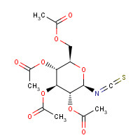 14152-97-7 [(2R,3R,4S,5R,6R)-3,4,5-triacetyloxy-6-isothiocyanatooxan-2-yl]methyl acetate chemical structure