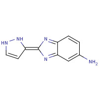 689295-78-1 (2E)-2-(1,2-dihydropyrazol-3-ylidene)benzimidazol-5-amine chemical structure