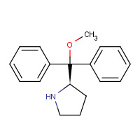 948595-05-9 (2R)-2-[methoxy(diphenyl)methyl]pyrrolidine chemical structure