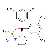 948594-99-8 [bis(3,5-dimethylphenyl)-[(2R)-pyrrolidin-2-yl]methoxy]-trimethylsilane chemical structure