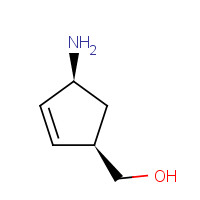 136522-30-0 [(1R,4S)-4-aminocyclopent-2-en-1-yl]methanol chemical structure
