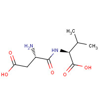 13433-04-0 (2S)-2-[[(2S)-2-amino-3-carboxypropanoyl]amino]-3-methylbutanoic acid chemical structure