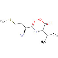14486-13-6 (2S)-2-[[(2S)-2-amino-4-methylsulfanylbutanoyl]amino]-3-methylbutanoic acid chemical structure