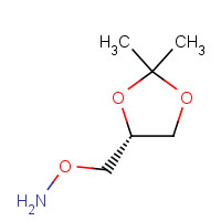 114778-50-6 O-[[(4R)-2,2-dimethyl-1,3-dioxolan-4-yl]methyl]hydroxylamine chemical structure