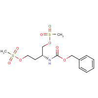 655785-24-3 [(3R)-4-methylsulfonyloxy-3-(phenylmethoxycarbonylamino)butyl] methanesulfonate chemical structure