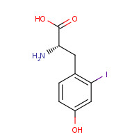78853-38-0 (2S)-2-amino-3-(4-hydroxy-2-iodophenyl)propanoic acid chemical structure