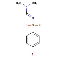 29619-31-6 N'-(4-bromophenyl)sulfonyl-N,N-dimethylmethanimidamide chemical structure