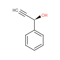 61317-73-5 (1R)-1-phenylprop-2-yn-1-ol chemical structure