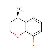 750571-31-4 (4R)-8-fluoro-3,4-dihydro-2H-chromen-4-amine chemical structure