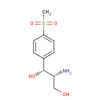 51458-28-7 (1R,2R)-2-amino-1-(4-methylsulfonylphenyl)propane-1,3-diol chemical structure