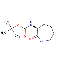 76944-95-1 tert-butyl N-[(3S)-2-oxoazepan-3-yl]carbamate chemical structure