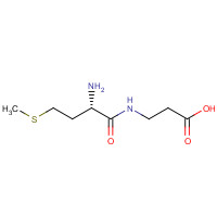17136-27-5 3-[[(2S)-2-amino-4-methylsulfanylbutanoyl]amino]propanoic acid chemical structure