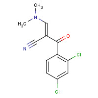 138716-56-0 (E)-2-(2,4-dichlorobenzoyl)-3-(dimethylamino)prop-2-enenitrile chemical structure