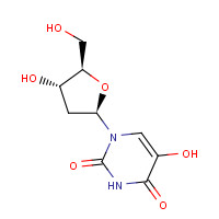 5168-36-5 5-hydroxy-1-[(2R,4S,5R)-4-hydroxy-5-(hydroxymethyl)oxolan-2-yl]pyrimidine-2,4-dione chemical structure