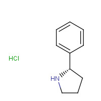 56523-58-1 (2S)-2-phenylpyrrolidine;hydrochloride chemical structure