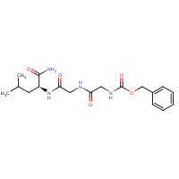 28709-62-8 benzyl N-[2-[[2-[[(2S)-1-amino-4-methyl-1-oxopentan-2-yl]amino]-2-oxoethyl]amino]-2-oxoethyl]carbamate chemical structure