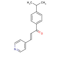 208650-90-2 (E)-1-(4-propan-2-ylphenyl)-3-pyridin-4-ylprop-2-en-1-one chemical structure