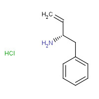 141448-55-7 (2S)-1-phenylbut-3-en-2-amine;hydrochloride chemical structure