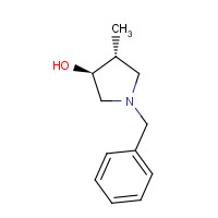 137172-65-7 (3S,4R)-1-benzyl-4-methylpyrrolidin-3-ol chemical structure