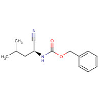 3589-42-2 benzyl N-[(1S)-1-cyano-3-methylbutyl]carbamate chemical structure