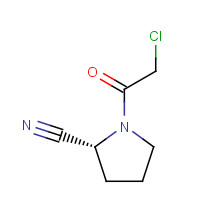 565452-98-4 (2R)-1-(2-chloroacetyl)pyrrolidine-2-carbonitrile chemical structure