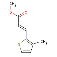873208-18-5 methyl (E)-3-(3-methylthiophen-2-yl)prop-2-enoate chemical structure