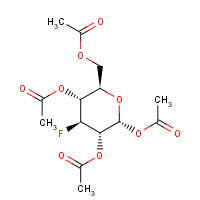 20409-32-9 [(2R,3R,4S,5S,6R)-3,5,6-triacetyloxy-4-fluorooxan-2-yl]methyl acetate chemical structure