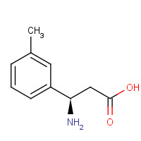748128-33-8 (3R)-3-amino-3-(3-methylphenyl)propanoic acid chemical structure