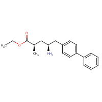 752174-62-2 ethyl (2R,4S)-4-amino-2-methyl-5-(4-phenylphenyl)pentanoate chemical structure