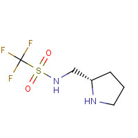 782495-18-5 1,1,1-trifluoro-N-[[(2S)-pyrrolidin-2-yl]methyl]methanesulfonamide chemical structure
