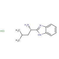 1234883-32-9 (1S)-1-(1H-benzimidazol-2-yl)-3-methylbutan-1-amine;hydrochloride chemical structure