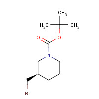 1002359-91-2 tert-butyl (3R)-3-(bromomethyl)piperidine-1-carboxylate chemical structure