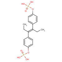 522-40-7 [4-[(E)-4-(4-phosphonooxyphenyl)hex-3-en-3-yl]phenyl] dihydrogen phosphate chemical structure