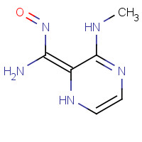 468068-81-7 (2E)-2-[amino(nitroso)methylidene]-N-methyl-1H-pyrazin-3-amine chemical structure