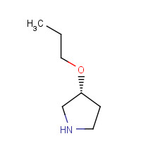 849924-75-0 (3R)-3-propoxypyrrolidine chemical structure