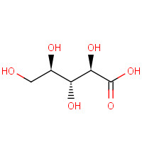 642-98-8 (2R,3R,4R)-2,3,4,5-tetrahydroxypentanoic acid chemical structure