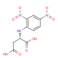 7683-81-0 (2S)-2-(2,4-dinitroanilino)butanedioic acid chemical structure