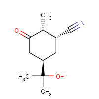 137588-59-1 (1R,2R,5R)-5-(2-hydroxypropan-2-yl)-2-methyl-3-oxocyclohexane-1-carbonitrile chemical structure