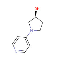 194668-44-5 (3S)-1-pyridin-4-ylpyrrolidin-3-ol chemical structure